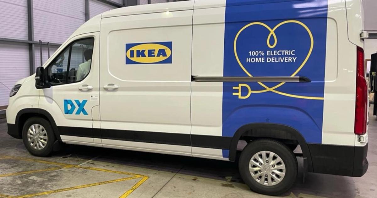 IKEA gains further EV fleet investment from DX Zapmap